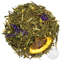 Чай зелений з добавками Лимон Базилік розсипний чай 50 г