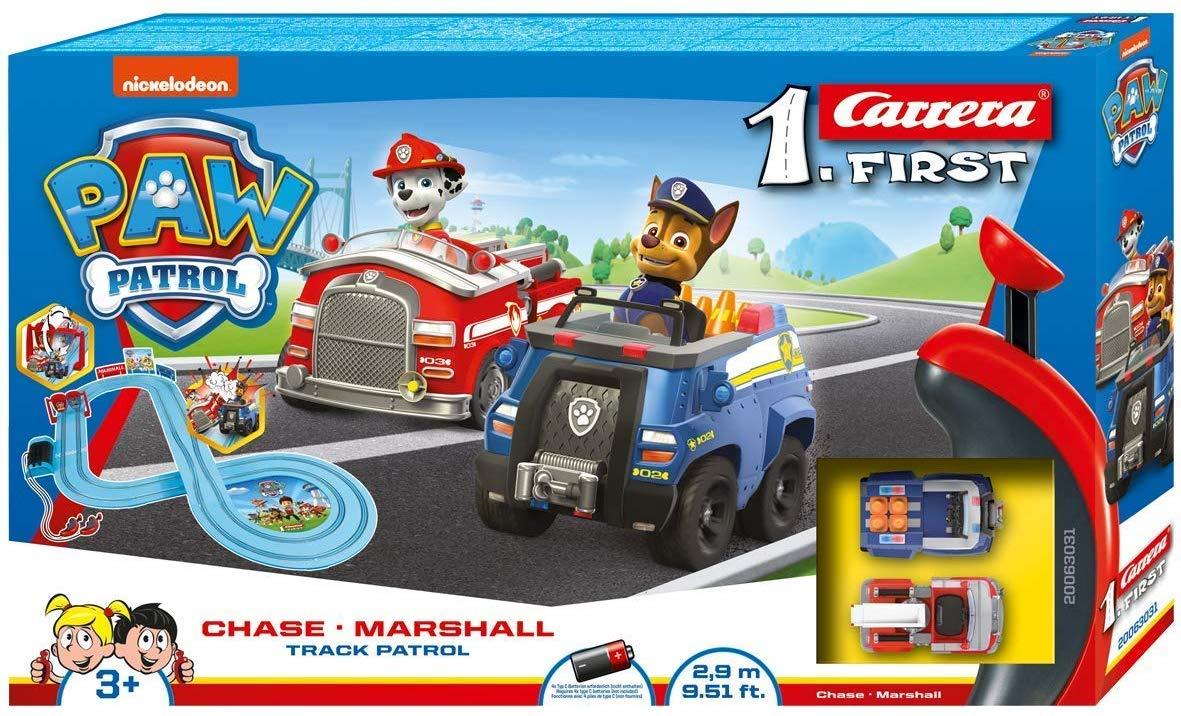 Carrera First Paw Patrol Автотрек Щенячий патруль (Маршал і Чейз), фото 1