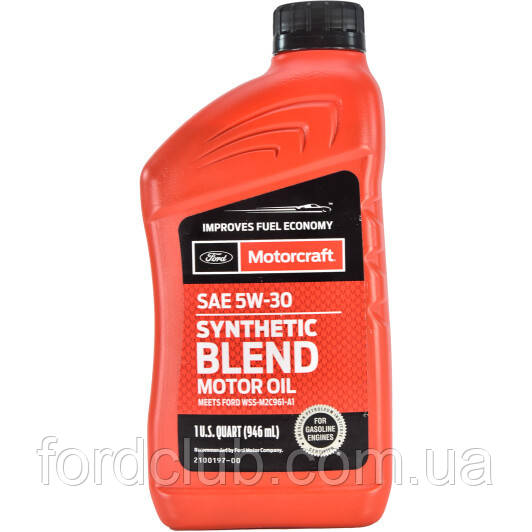 Ford Motorcraft Synthetic Blend 5W-30 - фото 1 - id-p1155147049