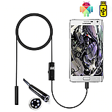 Ендоскоп-бороскоп відеоскоп камера для Android, ПК TYPE-C MicroUSB USB. 2м, фото 7