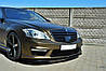 Спліттер Mercedes W221 AMG S63 тюнінг елерон переднього бампера, фото 2