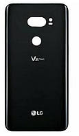 Задняя крышка для LG V405 V40, черная, Aurora Black, оригинал (Китай)