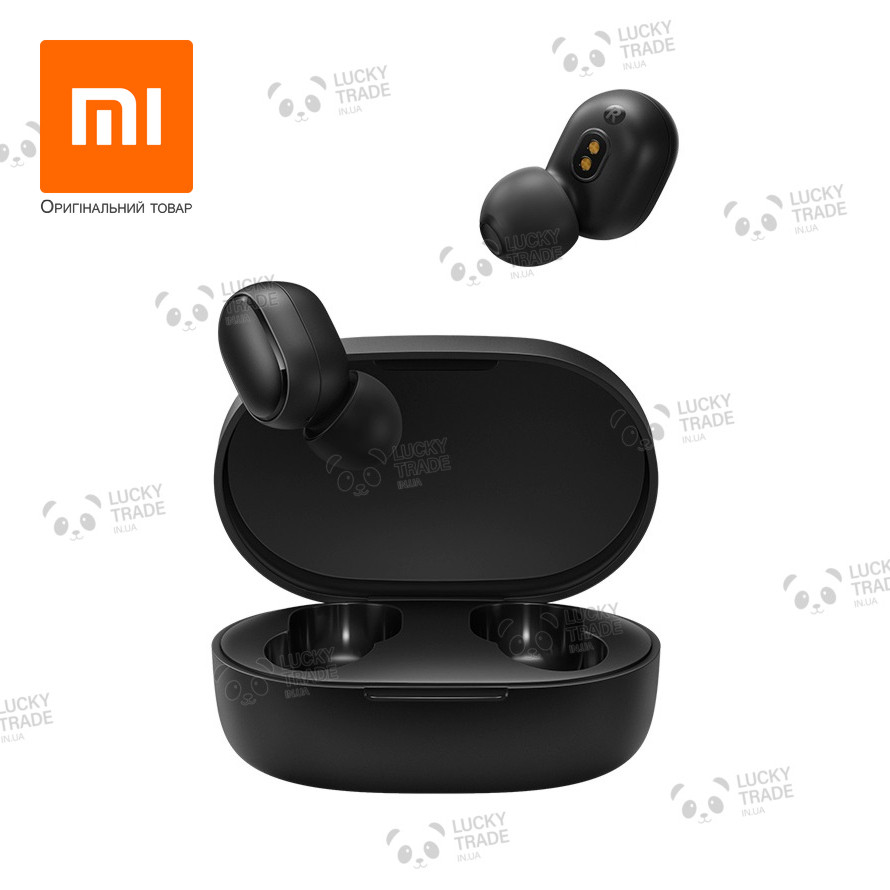 Навушники-гарнітура Xiaomi Redmi AirDots 2 Wireless Bluetooth Headset Чорний (TWSEJ061LS BHR4196CN) 2359P