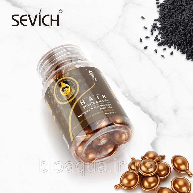 Капсули для волосся Sevich Hair Growth Capsule (для росту і відновлення волосся) 30 капсул