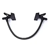 Гнучкий тримач кріплення для фону 50 см Falcon (Прищіпка - Прищіпка), фото 2
