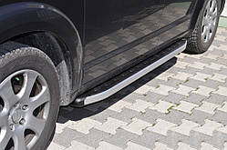 Бокові пороги Fullmond (2 шт., алюміній) для Chrysler Voyager 2001-2007 рр
