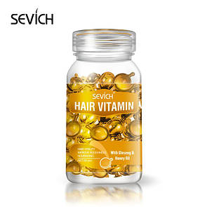 Капсули для волосся Sevich Hair Vitamin With Ginseng & Honey Oil (женьшень і мед) паковання 30 капсул