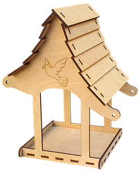 Годівниця No 10 з голубом 22 х 19 х 27 см AS-4305