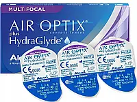 Контактные линзы Air Optix Plus Hydraglyde MULTIFOCAL 6шт.