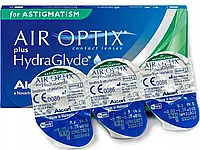 Контактные линзы Air Optix for Astigmatism plus Hydraglyde 6шт.