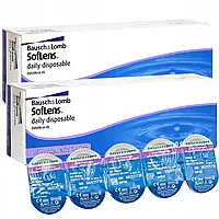 Контактные линзы Soflens Daily Disposable однодневные 2x30шт.