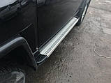 Бокові пороги Maya V2 (2 шт., алюміній) для Toyota FJ Cruiser 2006-2022 рр, фото 2