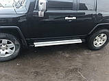 Бокові пороги Maya V2 (2 шт., алюміній) для Toyota FJ Cruiser 2006-2022 рр, фото 3