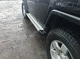Бокові пороги Maya V2 (2 шт., алюміній) для Toyota FJ Cruiser 2006-2022 рр, фото 4