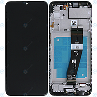 Дисплей для Samsung Galaxy A037F Black А03s 2021 (GH83-06693A) модуль (экран сенсор) с рамкой, сервисный