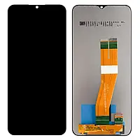 Дисплей для Samsung Galaxy A03s A037 модуль (екран сенсор) чорний, оригінал