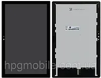 Дисплей для Lenovo Tab M10 (TB-X605LC LTE / TB-X605FC), модуль в сборе (экран и сенсор), оиригинал Черный
