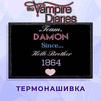 Нашивка Дневники вампира"Надпись" Vampire Diaries
