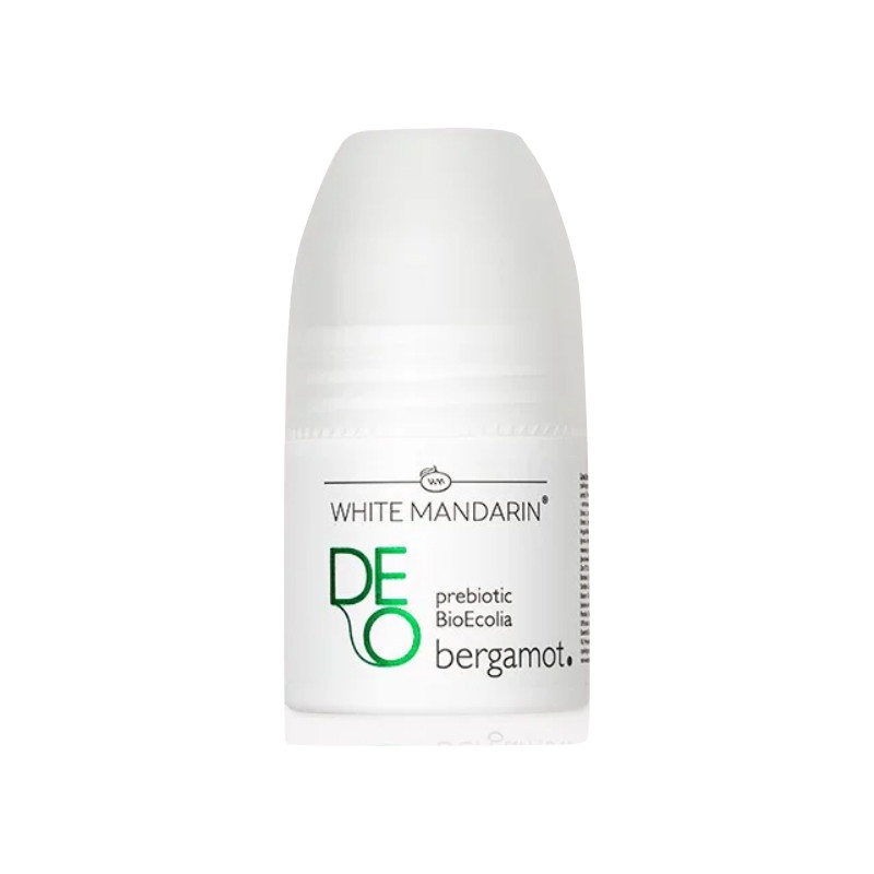 Натуральний дезодорант DEO Bergamot - не закупорює сальну залозу і не блокує секрецію поту.