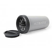 Лаподойка з кришкою для собак Dexas Mud Buster Lidded (Дексас Мад Бустер) Сірий, Великий - висота 22, діаметр 12 см, об'єм 255 мл.
