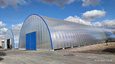 СУПЕР ПРОПОЗИЦІЯ.ЦІНИ від Виробника! Ангар полукруглий,ангар арочний, навіс,склад