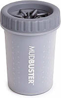 Лаподойка для собак Dexas Mud Buster (Дексас Мад Бустер) M (висота 15 см, діаметр 10 см, об'єм 170 мл.) Сірий