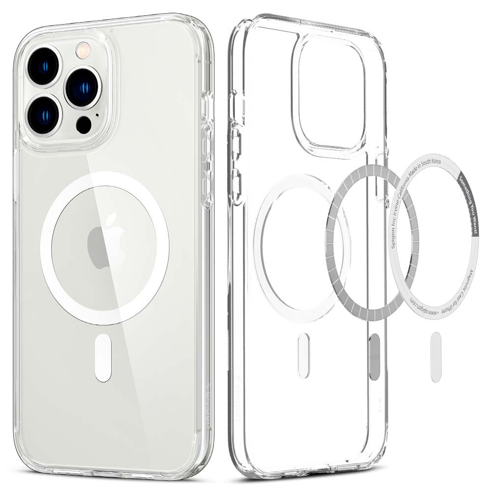 Чохол Spigen для iPhone 13 Pro Max - Hybrid Ultra MagSafe, White (ACS03210)