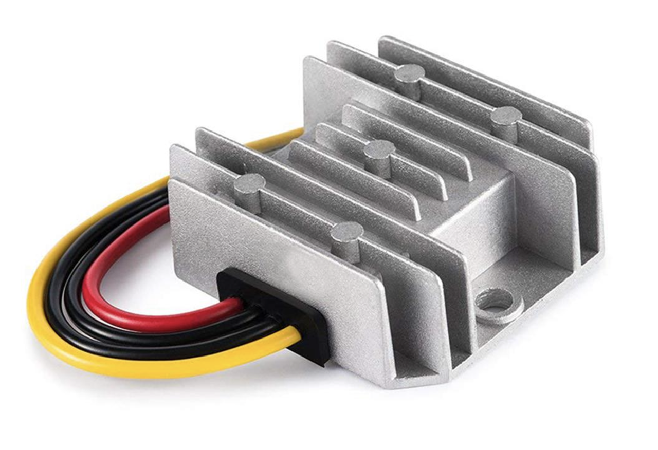 Універсальний модуль перетворювач/стабілізатор/конвертер DC-DC 8/40В - 12В 10А IP68