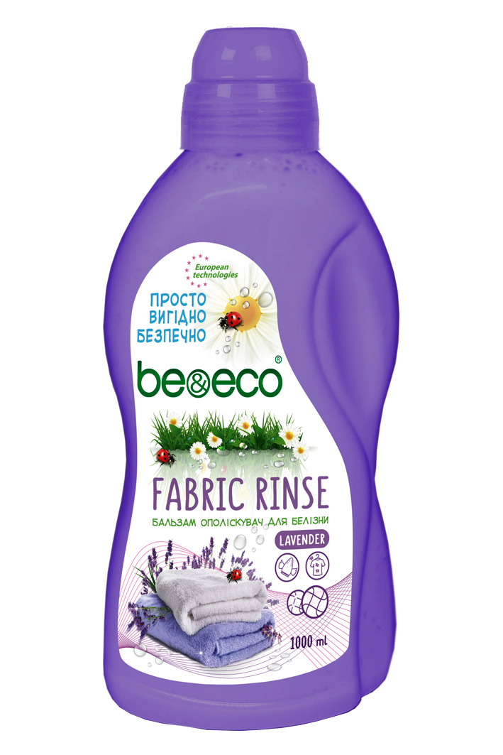 Бальзам ополіскувач для білизни Be&Eco LAVENDER 1000 мл