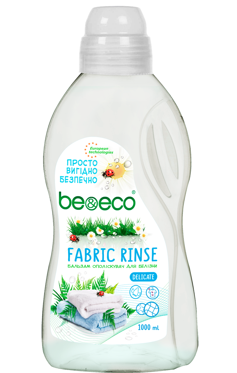 Бальзам ополіскувач для білизни Be&Eco DELICATE 1000 мл