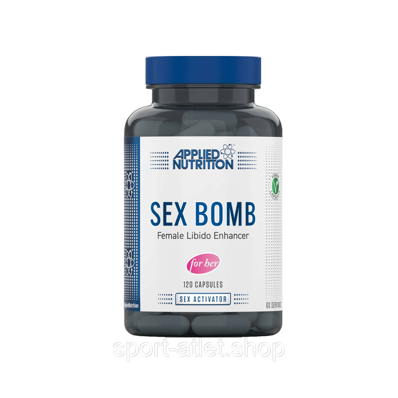Натуральна добавка Applied Nutrition Sex Bomb For Her, 120 капсул, фото 1