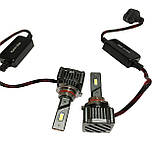 Світлодіодні LED лампи H10 55W Kelvin 8000Lm 6000K Лед 9-36V з обманкою, фото 3