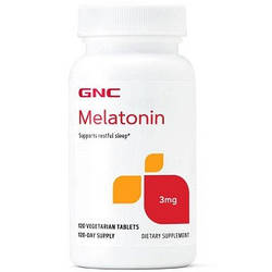 Мелатонін GNC Melatonin 3 mg (120 таблеток.)