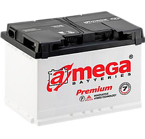 Аккумулятор A-mega Premium (M5) 6СТ-63-А3 euro (0;1)