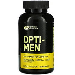 Вітаміни і мінерали Optimum Nutrition Opti Men (240 таблеток.)