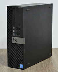 (Б/У) Стаціонарний комп'ютер (ПК) Dell Optiplex 3040 SFF Intel Pentium G4400 3.30GHz ОЗП 4 Gb