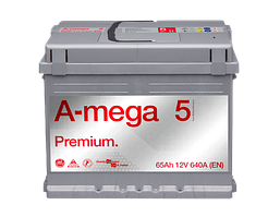 Аккумулятор A-mega Premium (M5) 6СТ-65-А3 (0;1)