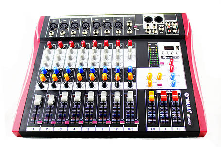 Мікшер 8USB MX 808U Ямаха 8 каналів, фото 2