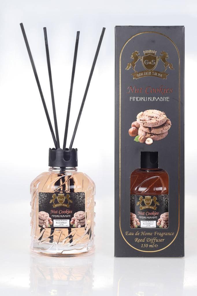 Аромодифузор для дому Фундук Golden Silva Reed Diffuser, 150 ml