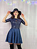 Сине плаття Poliit 8303 розмір 36, фото 8