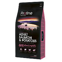 Сухой корм для взрослых собак Profine Adult Salmon лосось 15 кг