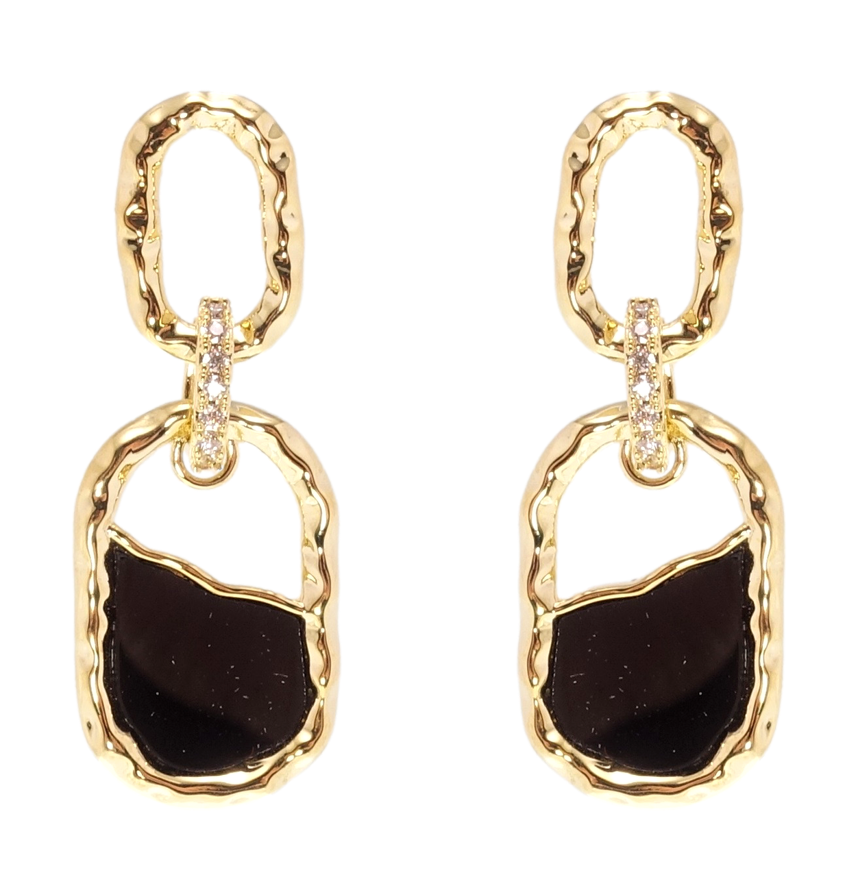 Сережки Xuping QQMM Позолота 14K пусети "Декоративні підвіски"