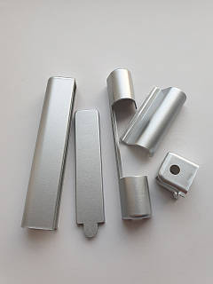 Декоративні накладки для фурнітури REZE сріблясті