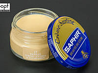 Увлажняющий крем для обуви Saphir Creme Surfine, цв. охра (17), 50 мл (0032)
