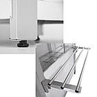 Нейтральний стіл ЕН-1000, стіл для лінії роздачі, нейтральний прилавок на лінію роздачі їжі, стіл для страв та приборів, фото 3