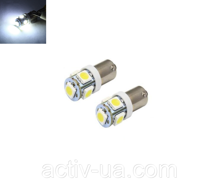 Світлодіодна лампа Prime-X T8.5-5 SMD BA9s, білий (комплект 2шт.)