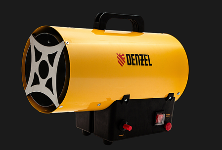 Обігрівач газовий DENZEL GHG-10, 10 кВт, 300 м3/год, пропан-бутан, фото 1