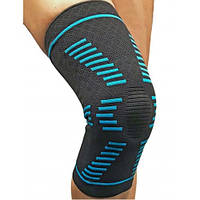 Бандаж профилактический на коленный сустав, с пружинными ребрами жесткости и силиконовой подушкой RS-B34