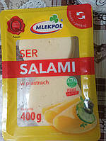 Сыр нарезка salami ser 0.400 грамм слайсы Польша