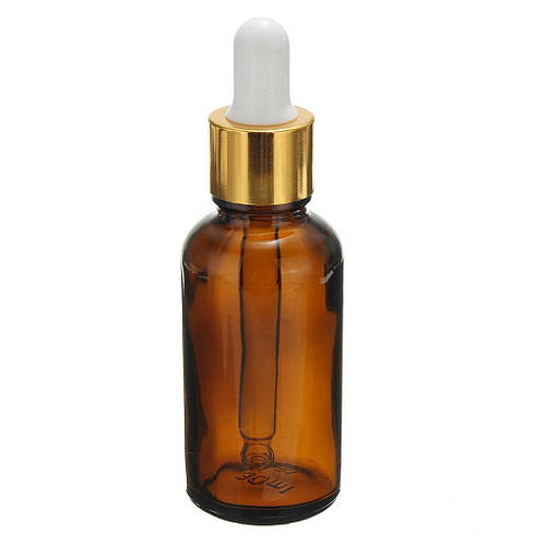 Купити Скляна баночка 50 мл. Флакон піпетка скляний 50 мл коричневий ...